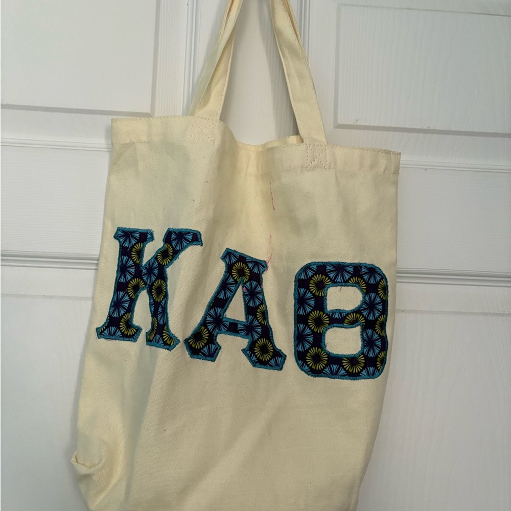 Sorority Cream Tote Bag